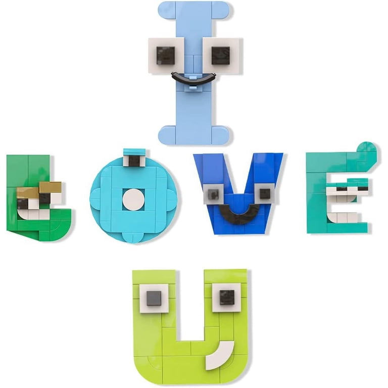 Alphabet Legends Building Blocks Toy Set, Educational Toy Set for