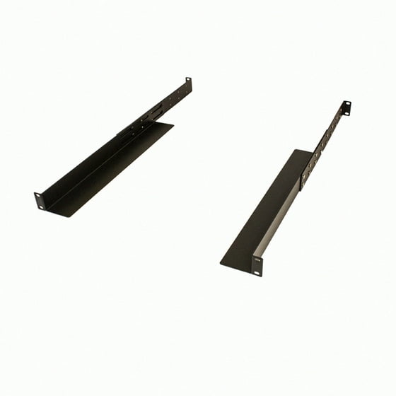 NavePoint Adjustable Rack Mount Server Shelf Shelves Rail Rails 1U