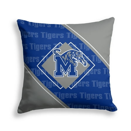 Pegasus Memphis Tigers 18" x 18" Diamond Boxed Decor Pillow