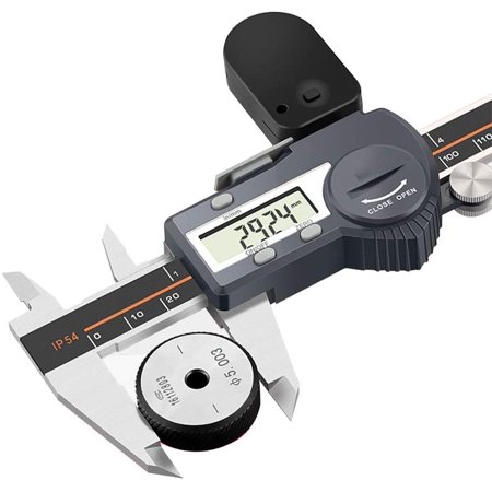 SPI 18-010-9 Digital Caliper 0-6 Inch / 0-150 Mm - IP54 Dust/Water Resistant, Stainless Steel Jaws