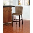 thumbnail image 2 of Linon Home Decor BS011BRN01U Miller Distressed Brown Bar Stool, 2 of 4