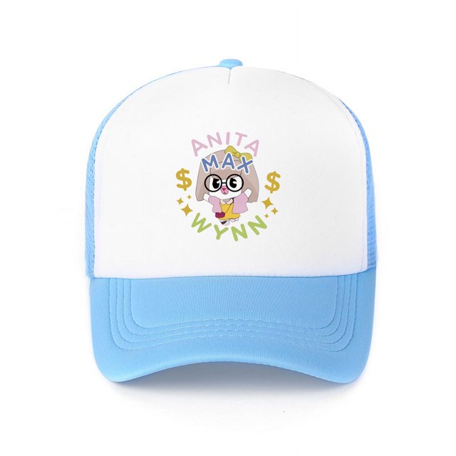 Gorra de camionero Drake Anita Max Vin Gorra de béisbol Gorra puntiaguda con estampado de dibujos animados Gorra de malla