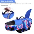 thumbnail image 2 of Chaleco salvavidas para perros ASENKU, chaleco de seguridad para mascotas, para nadar, gris, XS, 2 of 7
