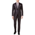 thumbnail image 1 of Traje Formal Kenneth Cole de dos botones para hombre Basketweave gris 38 corto/31 ancho x 32 largo, 1 of 2