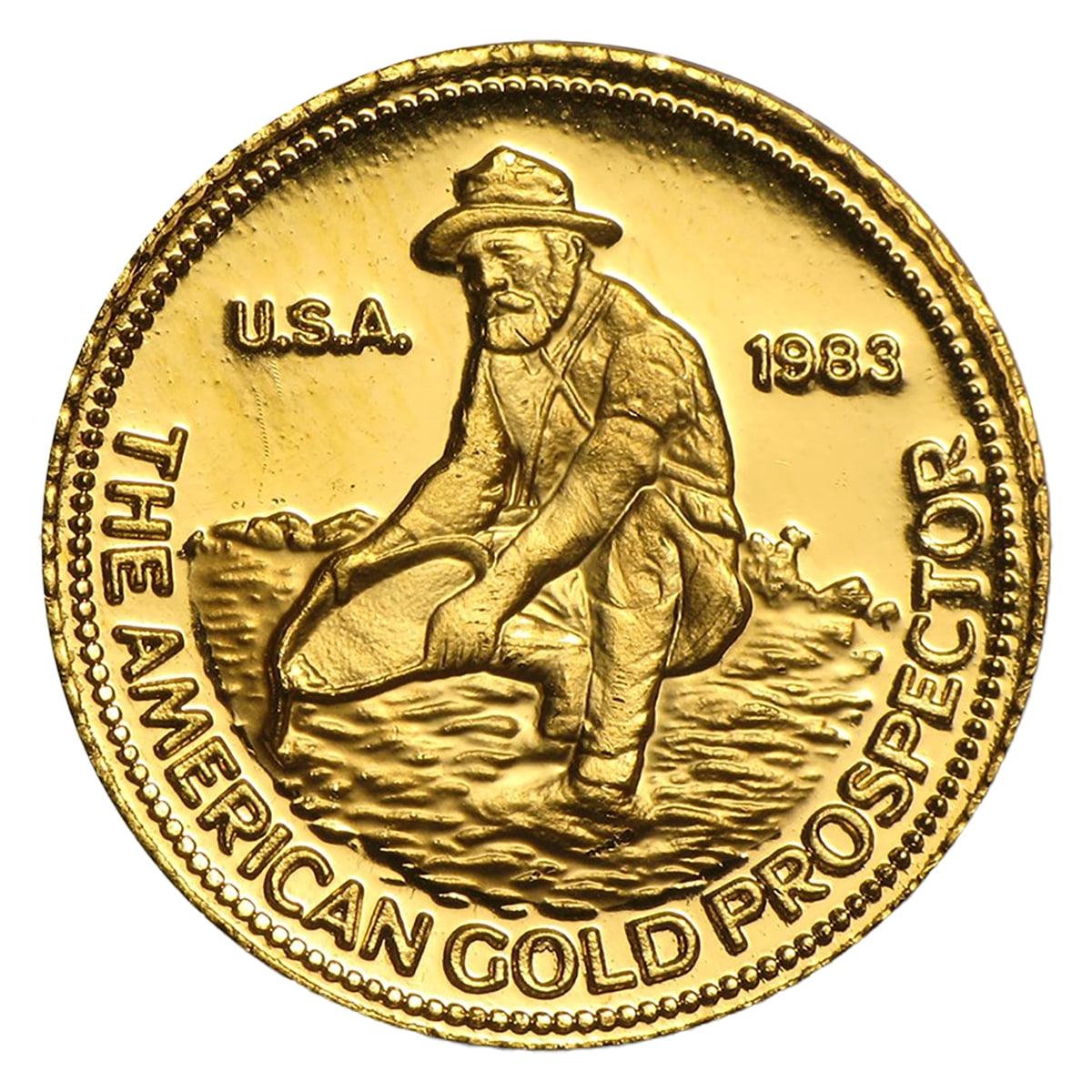 1/10 oz Gold Round - Random Design