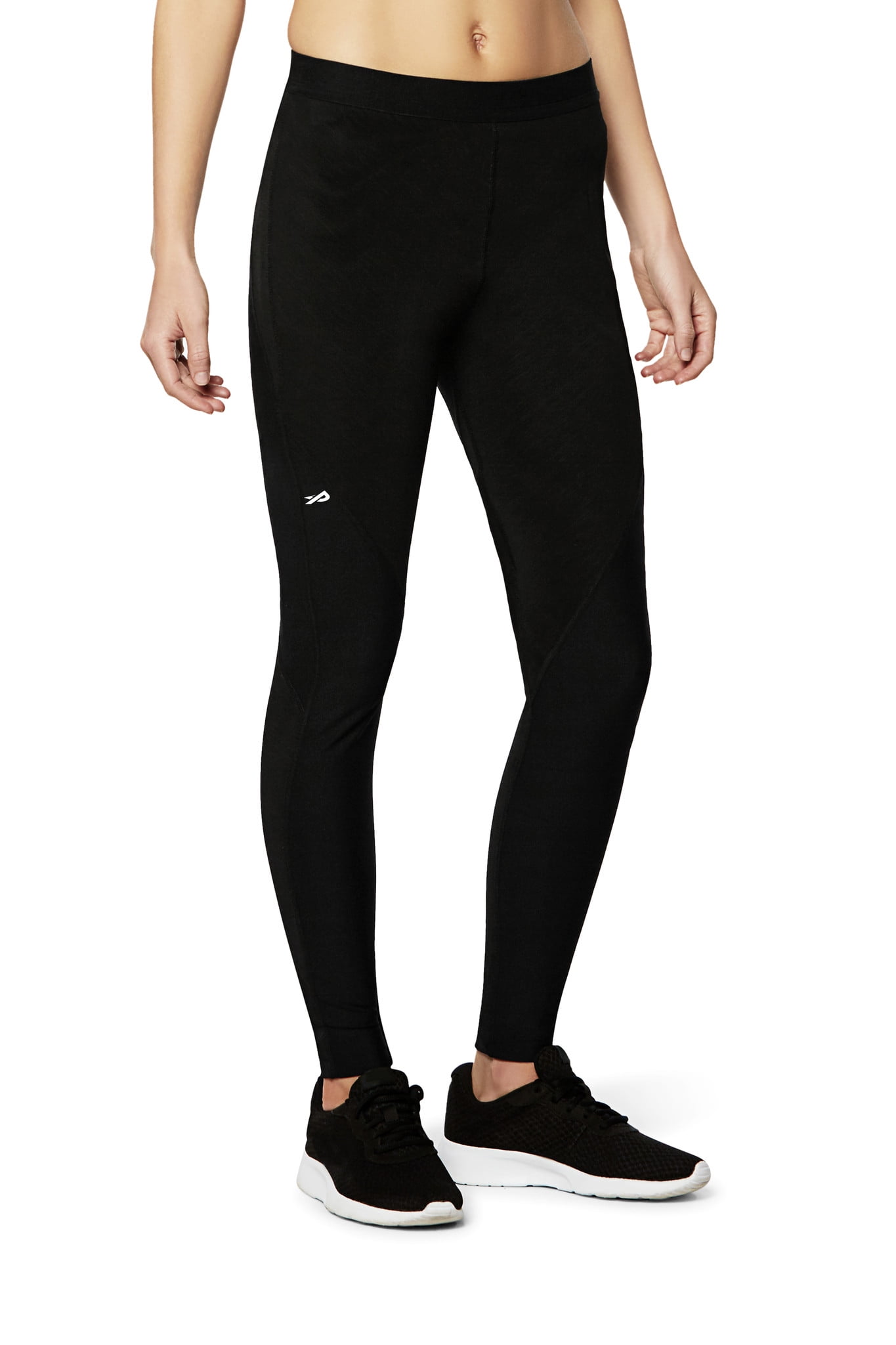 Physiclo Pro Women's Full-Length Compression Legging Training Pants with Built-in Resistance Band Technology, Black - Walmart.com