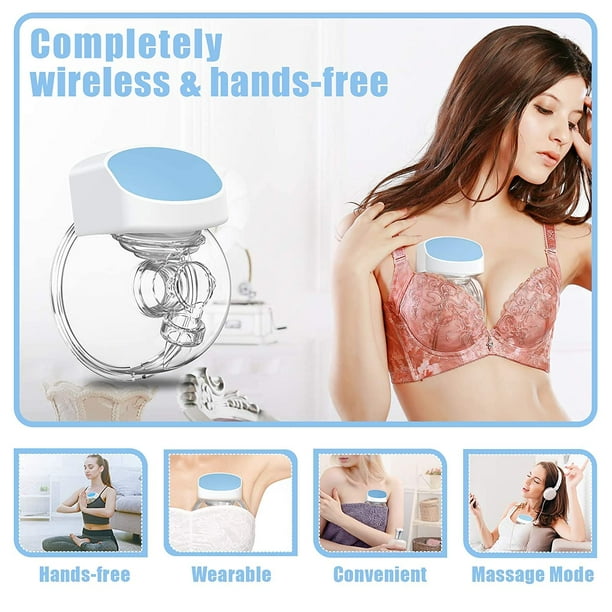 Wearable Electric Breast Pumps Hands-Free Breastpump Wireless