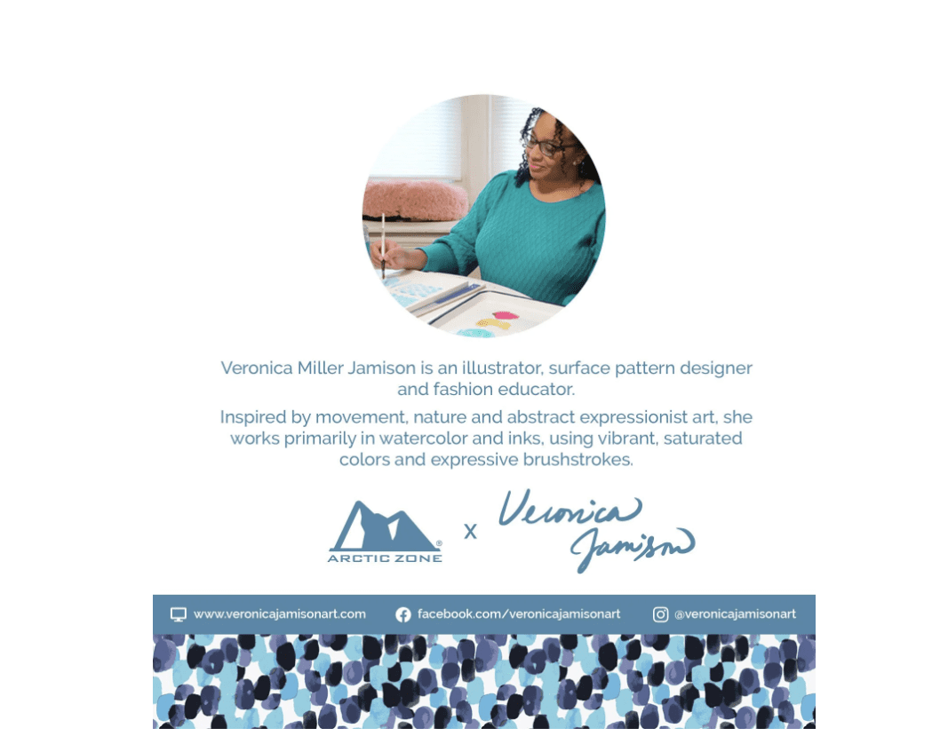 Veronica Jamison Hampton Faux Leather Lunch Tote by Arctic Zone, Lunch Bag with Food Storage & Ice Pack