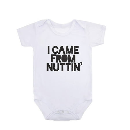 

EHTMSAK Newborn Infant Baby Toddler Girl Boy Short Sleeve One Piece Letter Print Bodysuits White 0-24M XXXL