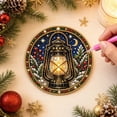 thumbnail image 4 of Christmas Diamond Art Kits for Adults, Hanging Ornaments for Christmas Tree Wooden DIY Painting Set, 4 of 6