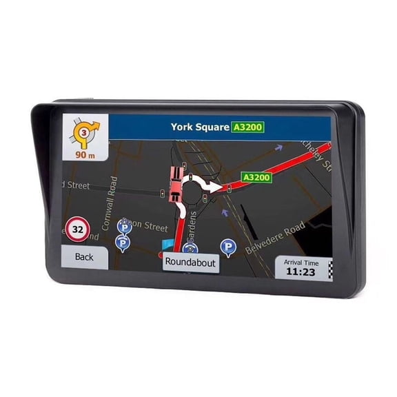 9 Inch Capactive Touch Screen Truck Gps Navigator 1G 16G With Full Map ,Flexible Double Bracket Installation