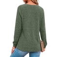 thumbnail image 5 of Fantaslook Womens Long Sleeve Shirts Casual Tunic Tops Work Dressy Blouses Fall Sweaters, 5 of 10