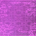 thumbnail image 1 of Ahgly Company Indoor Square Oriental Pink Industrial Area Rugs, 4' Square, 1 of 4