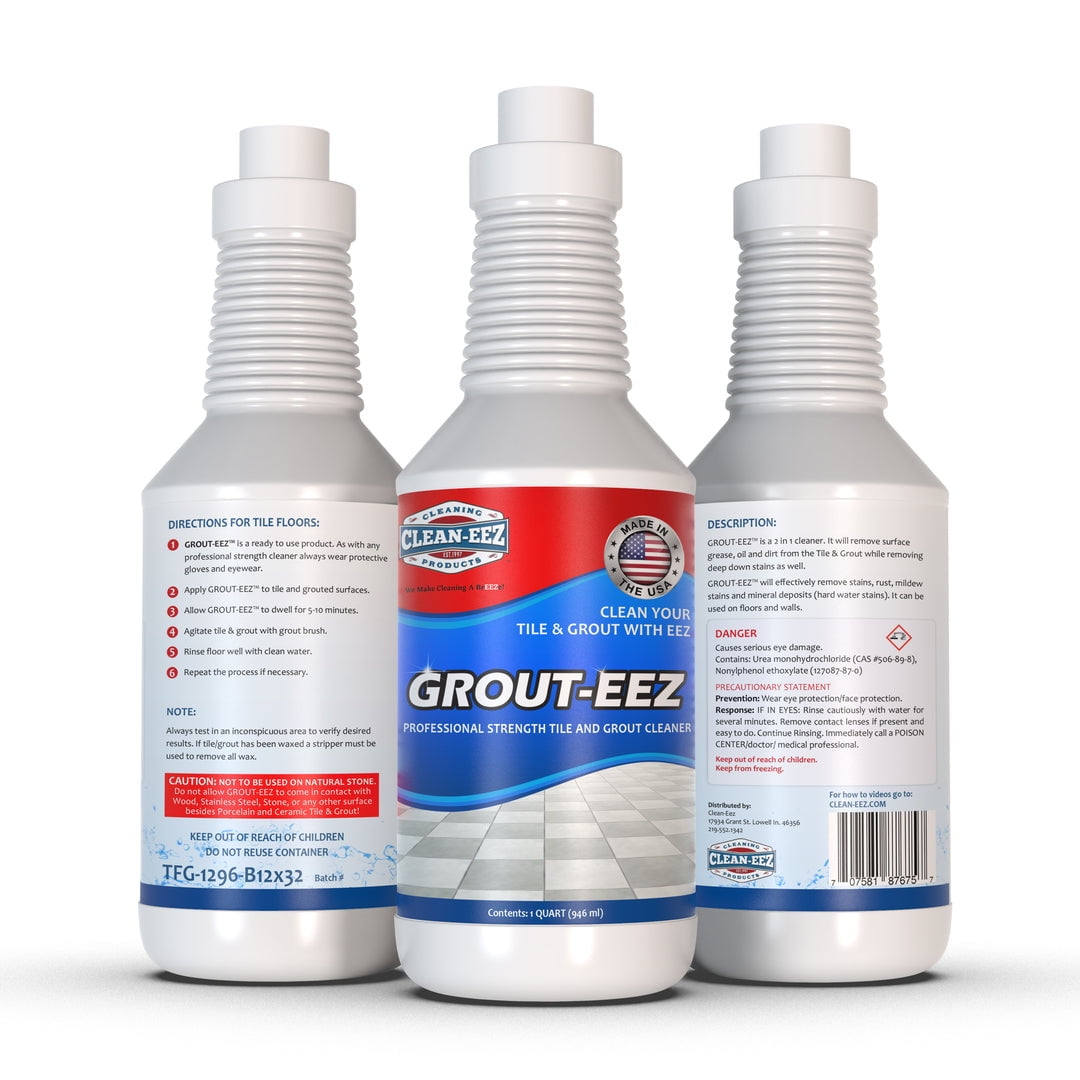 Grout-eez - Tile & Grout Cleaner For Floor Tiles 32oz 