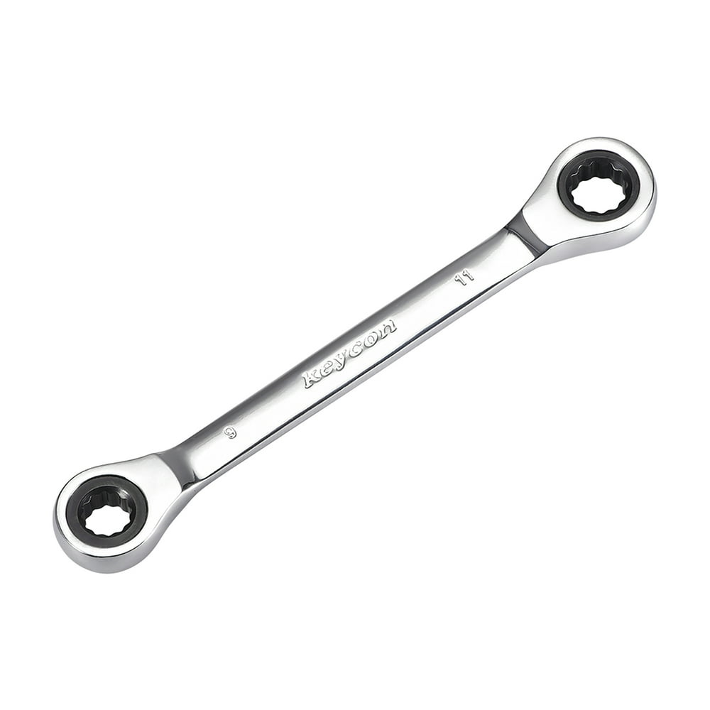 Ratcheting Wrenches, 9mm x 11mm Metric Double Box End