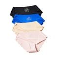 thumbnail image 3 of Women's Underwear Invisible Bikini No Show Nylon Spandex Ladies Panties, 3 of 6