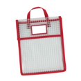 thumbnail image 2 of Bolsas de libros , bolsa de almacenamiento de malla, bolsas de lectura, bolsa de , bolso de mano para organizar revistas, libros de Rojo Gloria Bolsas de libros, 2 of 9