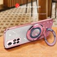 thumbnail image 3 of Plated Gradient Glitter Round Holder TPU Phone Case, Series 1,iPhone 14 Pro, 3 of 7