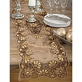 thumbnail image 3 of Saro Lifestyle Hand Beaded Design Table Runner, 3 of 5
