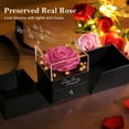 thumbnail image 6 of Emibele Preserved Rose Gifts for Women, Eternal Flower Rose Box with Heart Necklace, Romantic I Love You Gifts for Her Wife Mom Grandma on Xmas Mothers Day Birthday Anniversary, 6 of 10