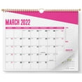 thumbnail image 1 of Inkdotpot 11x8.5WallCalendar- Runs until December 2023Hanging Spiral Bound MonthlyCalendar2022-2023 for Home or Office+ Bonus Sticker Sheet -Color Basic, 1 of 8