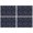 Dark Blue Moon, variant on Dark Blue Star Moon Sun Pattern Summer Placemats Table Placemats Set Of 4-Linen Kitchen Washable Placemats Table Mats 11.8"x17.7" Non-Slip Heat Resistant