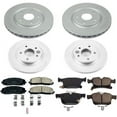 thumbnail image 2 of PowerStop Front and Rear Geomet Coated Brake Rotor and Pad Kit Fits: CHRYSLER Select Models CRK7841, 2 of 5