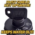 thumbnail image 6 of HD Switch Starter Ignition Key Switch fits Kohler Engines 25 099 30-S, 2509930-S CH18 CH20 CH23 CH620 CH640 CH670 CH680 CH730 CH740 Includes Soft-Grip Umbrella Key Upgrade (3 Keys and Carabiner), 6 of 6