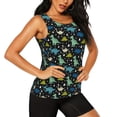 thumbnail image 2 of Lsque Dinosaur Printed Workout Tank Tops for Women, Athletic Sports Tank Tops, Compression Sleeveless Dry Fit Shirts,Sleeveless Yoga Shirt-Medium, 2 of 9