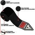 thumbnail image 6 of RDX Hand Wraps Inner Gloves, 4.5 Meter Elasticated Bandages under Mitts (3 Pairs), 6 of 7