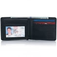 thumbnail image 2 of Alpine Swiss RFID Mens Wallet Deluxe Capacity Passcase Bifold Two Bill Sections, 2 of 7
