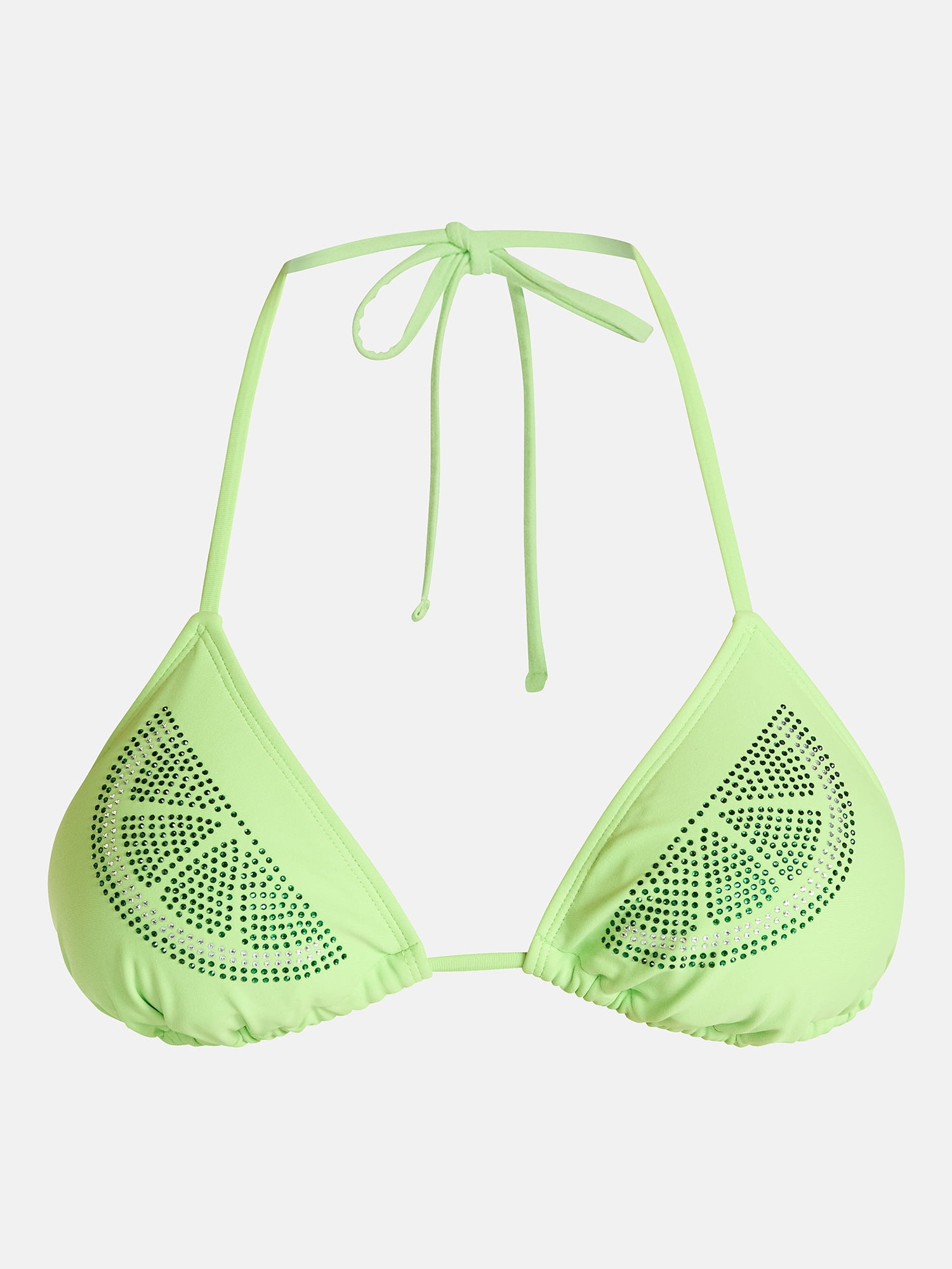 No Boundaries Rhinestone Bikini Top, Women's XXS-XXL