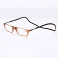 thumbnail image 4 of NEW Magnetic Click Connect Reading Glasses Reader Folding Neck Hang Soft Rope 1pc, 4 of 5