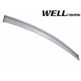 thumbnail image 3 of WellVisors Side Window Wind Deflector Visors - Audi Q7 2007 2008 2009 2010 2011 2012 2013 2014 2015 with Chrome Trim, 3 of 3