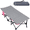 Pink + Gray 53in, variant on REDCAMP Kids Travel Camping and Portable Folding Cot, Extra Long Kids Cot for Sleeping 2-7 Years, Blue 53"x26" Toddler Bed for Outdoor Indoor Home