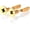 1Pair Gold, variant on Punk Titanium Steel Screw Nail Stud Earrings for Women Men Streetwear Jewelry, Egirl Eboy Rock Party Jewelry[h5387]