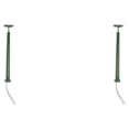 thumbnail image 4 of Youkk Model Railway Lamp for Micro-Landscape Props LED Metal Lamppost Decoration Ladder Streetlights Architectural Sand Accessories Green（Warm Light） 2Set, 4 of 6