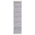 thumbnail image 1 of Unique Loom Chindi Jute Braided Solid Rug 2' 7 x 10' Runner Navy Blue/Ivory, 1 of 1
