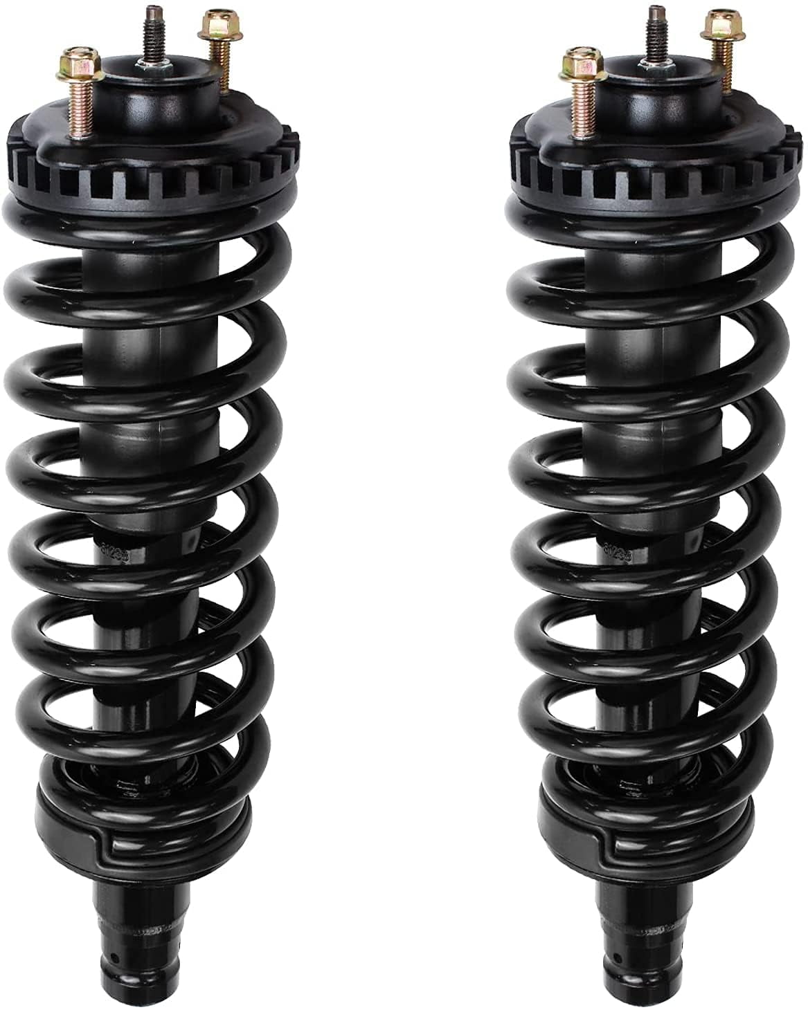Detroit Axle - 6pc Front End Suspension Kit for Chevy Trailblazer EXT GMC Envoy XL Isuzu Ascender Buick Rainier, Lower Control Arms w/Ball Joint Ready Struts Sway Bars Replacement Struts Shocks