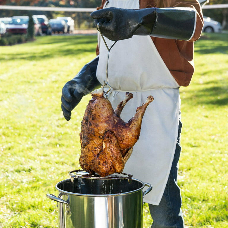 GasOne Turkey Frying Set Includes Burner, Stockpot, Steamer, – Gas One