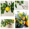 thumbnail image 4 of Guirnalda de limón artificial de 6 pies, guirnalda de frutas artificiales de vid de follaje verde falso con limón y hojas verdes, 4 of 4