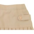 thumbnail image 3 of ToBeInStyle Girl's Pleated Uniform Skort - Khaki - Size 8, 3 of 5