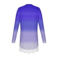 thumbnail image 5 of LIaqionyy Girls Tunic Tops Crew Neck Casual Loose Soft Pullover Long Sleeve Blouse T Shirt Tee Fall Winter Clothes, 5 of 6