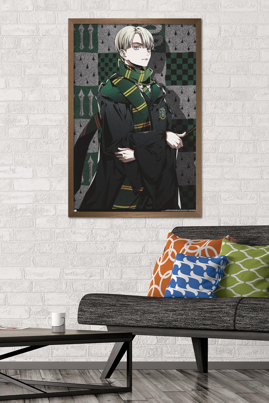 The Wizarding World: Harry Potter - Dynasty Draco Wall Poster, 22.375" x 34" Framed