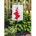 thumbnail image 2 of SIDONKU Colorful Spain Vintage Spanish Girl in Red Dress Dances Flamenco Dancer Lady Garden Flag Decorative Flag House Banner 12x18 inch, 2 of 2