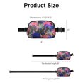 thumbnail image 4 of Ethnic Artistic Paisley Pack - Decorative Geometric Print Fanny Pack (Retro), 4 of 4