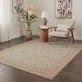 thumbnail image 6 of GENIMO 8'x10' Area Rug for Living Room, Large Machine Washable Non Slip Low Pile Rug for Bedroom Dining Room, Artistic Modern, Dusty Green, 6 of 7