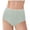Z14-Green, variant on Women's Underwear Cotton High Waisted Seamless Briefs Stretch Full Coverage Breathable Panties