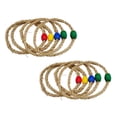 thumbnail image 4 of 10PCS Funny Kids Ring Toss Game Colorful Throwing Ring Toy Baby Throwing Game, 4 of 9