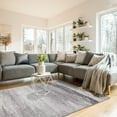 thumbnail image 2 of Alpine Rug Co. Flynn Collection - Grey Distressed Rug 7'10" x 10'6" 8' x 10' Living Room,Bedroom, 2 of 5